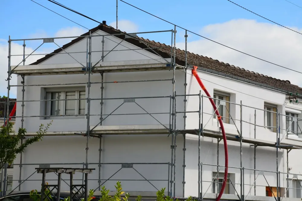 rénovation façade près de Voiron