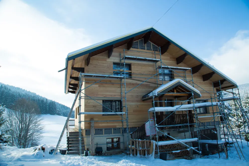 rénovation de chalet